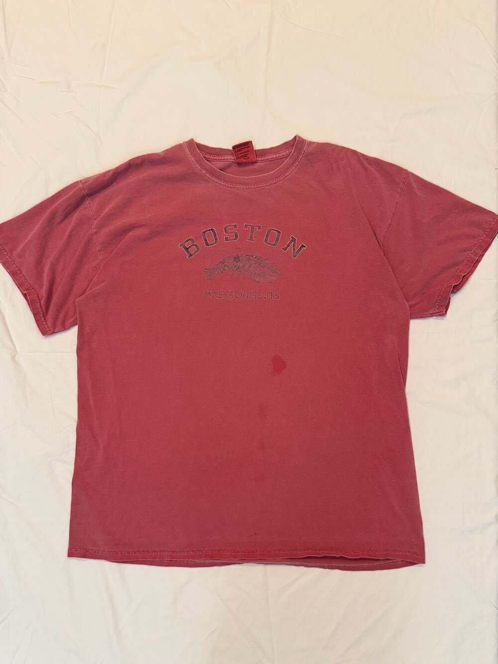 Comfort Colors Boston Massachusetts Lobster Graphic T-Shirt